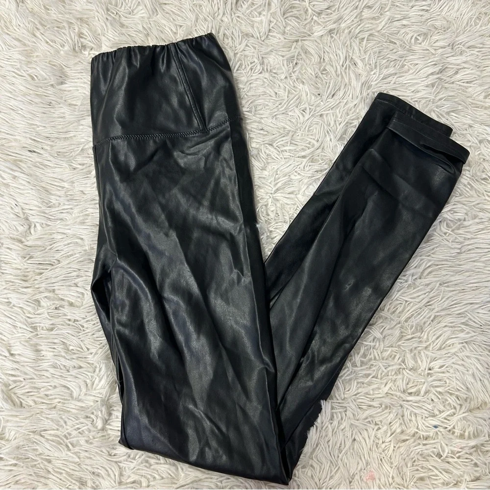 ◾️Aritzia Wilfred Free Daria Faux Leather Pant Leggings - Picture 10 of 12